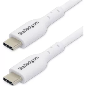 StarTech USB-C -> USB-C M/M adatkábel 3m fehér 60W PD