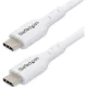 StarTech USB-C -> USB-C M/M adatkábel 3m fehér 60W PD