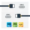 StarTech USB-C -> USB-C M/M adatkábel 3m fehér 60W PD