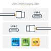 StarTech USB-C CHARGING CABLE 240W PD 240W PD EPR/TYPE-C CHARGER CORD