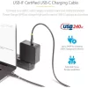 StarTech USB-C -> USB-C M/M töltőkábel 2m fekete