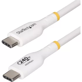 StarTech USB-C -> USB-C M/M töltőkábel 3m fehér