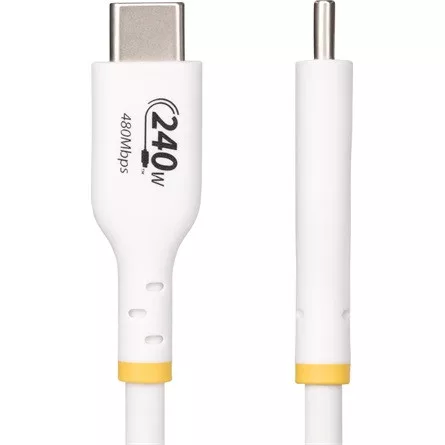 StarTech USB-C -> USB-C M/M töltőkábel 3m fehér