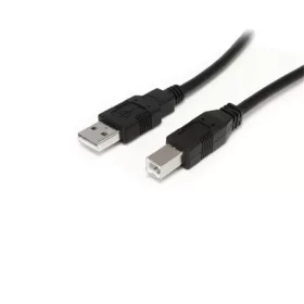 StarTech USB-A 2.0 -> USB-B 2.0 M/M adatkábel fekete