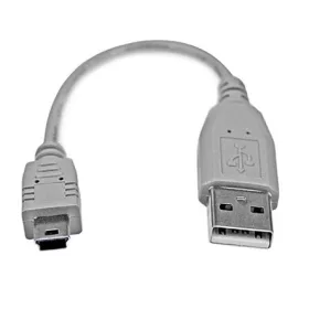   StarTech USB-A 2.0 -> USB-B 2.0 mini M/M adatkábel 0.15m szürke