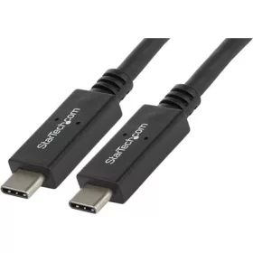   StarTech USB-C 3.1 Gen1 -> USB-C 3.1 Gen1 M/M adatkábel 1m fekete 5Gbps