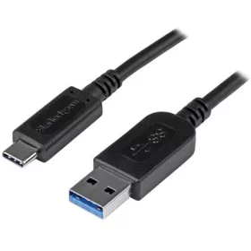 StarTech -> USB-A 3.2 Gen 1 M/M adatkábel 1m fekete
