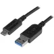 StarTech -> USB-A 3.2 Gen 1 M/M adatkábel 1m fekete