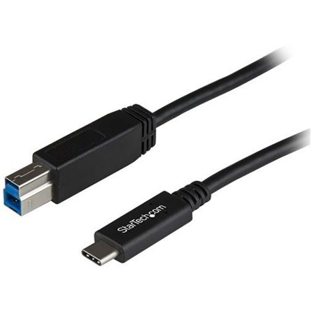 StarTech USB-C 3.1 Gen2 -> USB-B 3.2 Gen2 M/M adatkábel 1m fekete 10Gbps