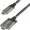 StarTech USB-C 3.2 Gen2 -> USB-C 3.2 Gen2 M/M adatkábel 1m fekete 100W, DP Alt Mode