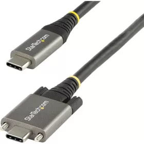   StarTech USB-C 3.2 Gen2 -> USB-C 3.2 Gen2 M/M adatkábel 1m fekete 100W, DP Alt Mode
