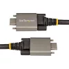 StarTech USB-C 3.2 Gen2 -> USB-C 3.2 Gen2 M/M adatkábel 1m fekete 100W, DP Alt Mode