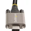 StarTech USB-C 3.2 Gen2 -> USB-C 3.2 Gen2 M/M adatkábel 0.5m fekete 100W, DP Alt Mode