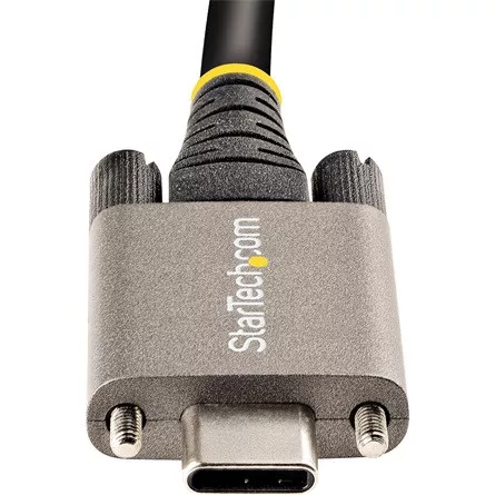 StarTech USB-C 3.2 Gen2 -> USB-C 3.2 Gen2 M/M adatkábel 0.5m fekete 100W, DP Alt Mode