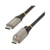 StarTech USB-C 3.2 Gen2 -> USB-C 3.2 Gen2 M/M adatkábel 1m fekete 100W, DP Alt Mode