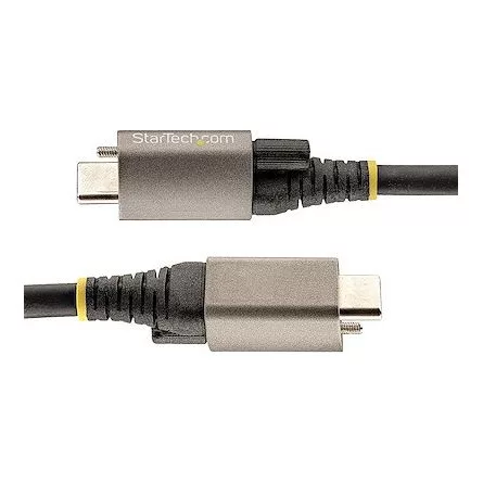 StarTech USB-C 3.2 Gen2 -> USB-C 3.2 Gen2 M/M adatkábel 1m fekete 100W, DP Alt Mode