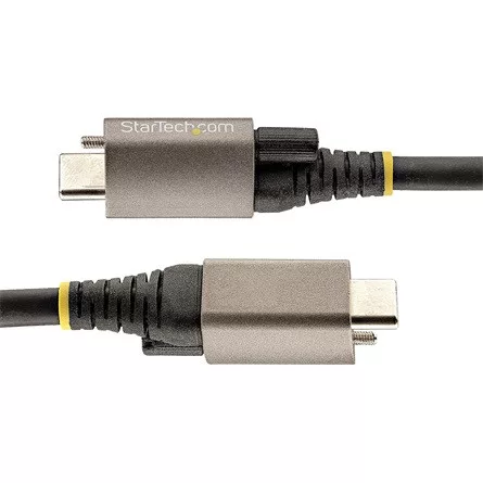 StarTech USB-C 3.2 Gen2 -> USB-C 3.2 Gen2 M/M adatkábel 1m fekete 100W, DP Alt Mode