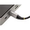 StarTech USB-C 3.2 Gen2 -> USB-C 3.2 Gen2 M/M adatkábel 1m fekete 100W, DP Alt Mode