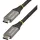 StarTech USB-C 3.2 Gen2 -> USB-C 3.2 Gen2 M/M adatkábel 1m fekete 100W, DP Alt Mode, 10Gbps