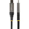 StarTech USB-C 3.2 Gen2 -> USB-C 3.2 Gen2 M/M adatkábel 1m fekete 100W, DP Alt Mode, 10Gbps