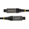 StarTech USB-C 3.2 Gen2 -> USB-C 3.2 Gen2 M/M adatkábel 1m fekete 100W, DP Alt Mode, 10Gbps