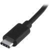 StarTech -> SATA 22pin M/F adapter 0.4m fekete