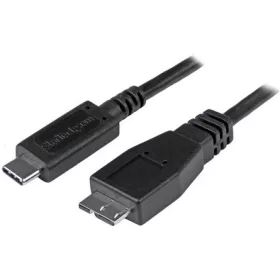   StarTech USB-C -> USB-B 3.1 micro M/M adatkábel 0.5m fekete 10Gbps