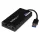 StarTech USB-A 3.0 -> Displayport M/F adapter 0.2m fekete 4K