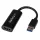 StarTech USB-A 3.0 -> HDMI M/F adapter 0.15m fekete slim