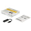 StarTech USB-A 3.0 -> HDMI M/F adapter 0.15m fekete slim