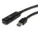 StarTech USB-A 3.0 -> USB-A 3.0 M/F aktív adatkábel hosszabbító 3m fekete