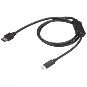   StarTech USB-C / Thunderbolt -> eSATA M/M adatkábel 1m fekete