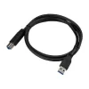 StarTech USB-A 3.2 Gen1 -> USB-B 3.2 Gen1 M/M adatkábel 2m fekete USB-IF