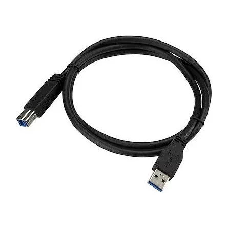 StarTech USB-A 3.2 Gen1 -> USB-B 3.2 Gen1 M/M adatkábel 2m fekete USB-IF