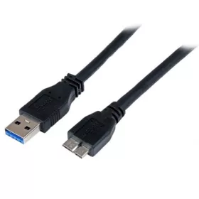   StarTech USB-A 3.0 -> USB-B 3.0 micro M/M adatkábel 1m fekete