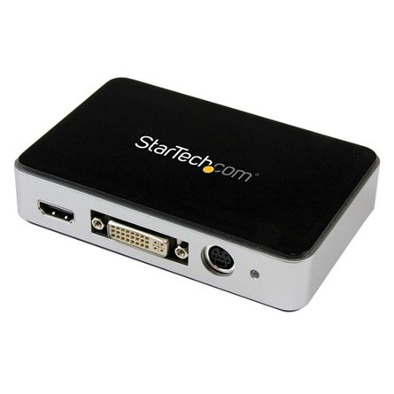 StarTech HDMI / DVI / VGA / Component HD USB3.0 video digitalizáló fekete