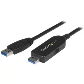   StarTech USB 3.0 A M/M adatkábel 1.8m Data Transfer Mac and Windows fekete