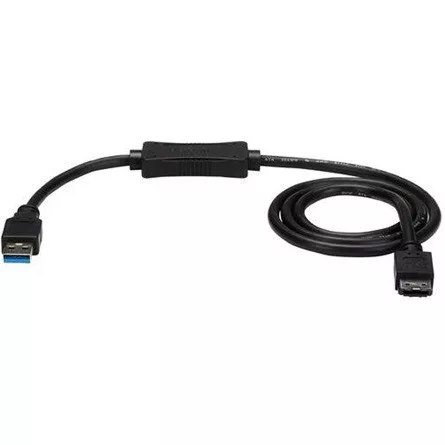 StarTech USB-A 3.0 -> eSATA M/M adatkábel 0.9m fekete