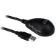 StarTech USB 3.0 A M/F adatkábel hosszabbító 1.5m fekete dokkolóval