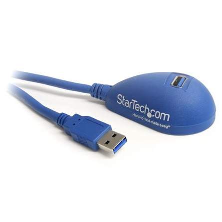 StarTech USB 3.0 A M/F adatkábel hosszabbító 1.5m kék asztali