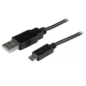   StarTech USB-A 2.0 -> USB-B 2.0 micro M/M adatkábel 0.15m fekete