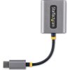 StarTech USB-C -> 2db Jack stereo 3,5mm (4pin) M/F adatkábel Direct Attach (DAC) 0.2m szürke 24-bit DAC