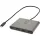 StarTech QUAD MONITOR DISPLAY USB-C 3.2 Gen1 -> 4db HDMI 2.0 M/F adapter 0.3m szürke