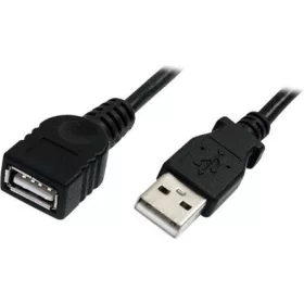   StarTech USB-A 2.0 -> USB-A 2.0 M/F adatkábel hosszabbító 3m fekete