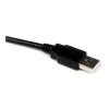 StarTech USB A M/F adatkábel hosszabbító 1.5m fekete azstali