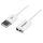 StarTech USB A M/F adatkábel hosszabbító 1m fehér