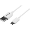 StarTech USB-A 2.0 -> USB-B 2.0 micro M/M adatkábel 0.5m fehér
