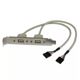   StarTech 2db USB-A Pinheader 5pin -> 2db USB-A 2.0 F/F hátlapi kivezetés