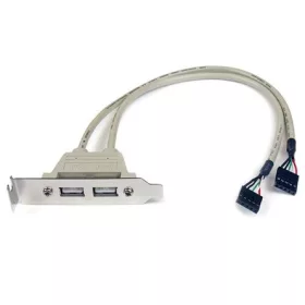   StarTech 2db USB-A Pinheader 4pin -> 2db USB-A 2.0 F/F hátlapi kivezetés low profile