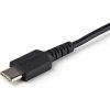 StarTech Secure Charging USB-A 2.0 -> USB-C M/M töltőkábel 1m fekete